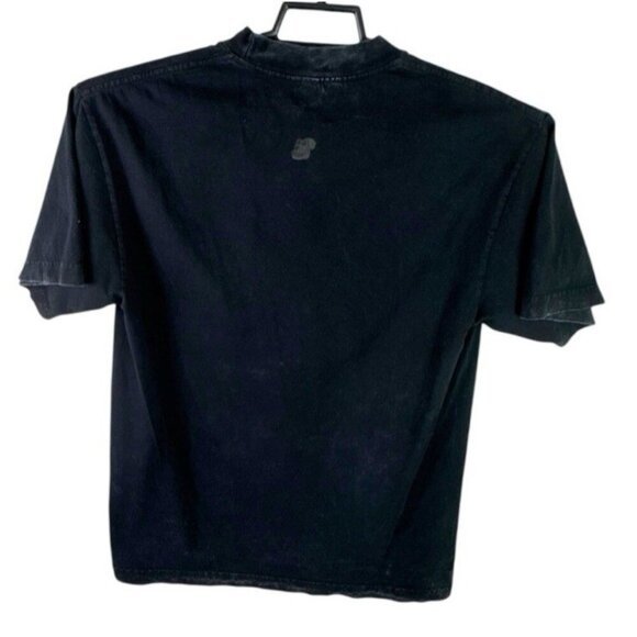 Bored Ape Yacht Club T-Shirt Acid Washed Distressed Black Men's S - Picture 2 of 13